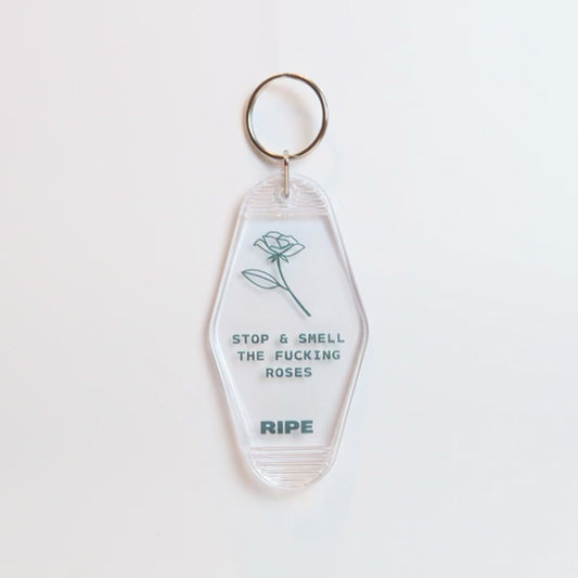 Roses Key Chain (clear)